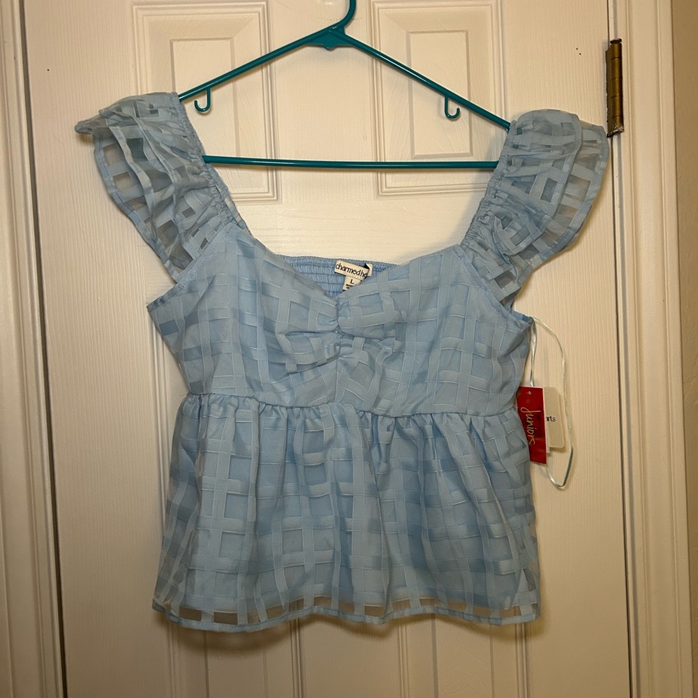 Charmed Hearts Peplum Top
